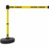 Banner Stakes PLUS Barrier Set, Yellow "Caution-Cuidado"