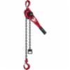 Columbus McKinnon ratchet lever hoist, 3/4 ton, 10' lift