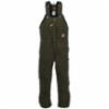 Berne® Original Washed Insulated Bib Overalls, Olive, XL