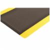 NoTrax® Ergo Trax® 485 Anti-Fatigue Diamond Plate Mat, Black & Yellow, 3' x 15' x 9/16" Thick