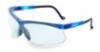 Genesis® Clear Lens, Vapor Blue Frame Safety Glasses w/ Ultra-Dura Anti-Scratch Coating
