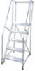 Cotterman Series A  5 Step Aluminum Ladder with Serrated Thread