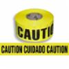 Bilingual "Caution" Barricade Tape, 3" x 1000'