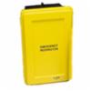 Emergency Respirator Wall Case, 14" x 9-1/2" x 21"