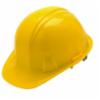 Lightweight Cap Style Hard Hat w/ 6pt Ratchet Suspension, Yellow