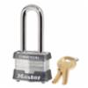 Master Lock economy shackle, keyed different, steel, 2''