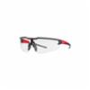 Milwaukee Safety Glasses - Anti-Scratch Lens, Clear, Polybag