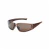 Crossfire RPG Brown Frame, Brown Mirror Lens Safety Glasses