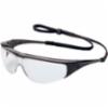 Millennia Clear Lens Safety Glasses, Black Frame
