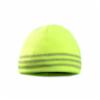 Occunomix® Tri-Band Reflective Rib Knit Fleece Beanie, Reflective Thread, 360° Ear and Forehead Coverage, Hi-Viz Yellow