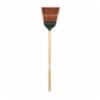 Fire Hooks Brush Broom w/ Hickory Handle, 5'