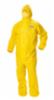 Kleenguard A70 Splash Coverall w/ Hood, Yellow, MD