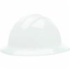 Bullard® White HDPE Full Brim Hard Hat w/ 6 Point Ratchet Suspension, XL