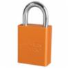 1105 Series Keyed Different Lockout Padlock, Orange