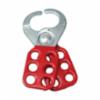 Accuform® Steel Lockout Hasp, 1", Red