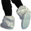 MicroMax® NS Boot Covers w/ Vinyl Sole, White, LG