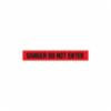 " DANGER DO NOT ENTER " Heavy Duty Barricade Tape, Red, 3.5 mil, 3" x 1000'