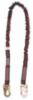 D-SAFE 6’ Internal Design Shock Absorbing Lanyard, 2 Snaps