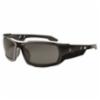 Skullerz® Polarized Smoke Lens, Black Frame Odin Safety Glasses