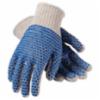 Ladies String Knit 2 Sided Blue Brick Glove