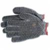 PVC Web Coated Knit Wrist Glove, Gray, SM