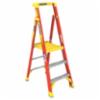 Werner® Podium Type 1A Fiberglass Step Ladder, 300lb Capacity, 5'