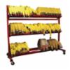 Ready Rack® Mobile 3 Tier Hose Cart, Holds up to 3000' of 2-1/2" Hose, 104" L x 34" W x 87" H