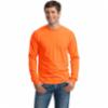 Gildan® Activewear Ultra Cotton®, 50/50 cotton/poly, Long<br />
Sleeve T-Shirt, Safety Orange, LG