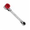 Lineman's 5in1 Ratcheting Wrench w/ Milled Strike Face