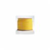 Twisted polypropylene rope, yellow, 3/8", 600' spool