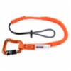 Proto® Elastic Lanyard w/ Triple Lock Carabiner, 15 lb