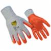 Ringers R-5 Flex Nitrile Dip Glove, Cut Level 5, Orange, LG