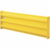 Steel King Steel Guardrail, Yellow, 10' L x 14" H