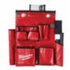 Milwaukee® Soft Sided Lineman's Compact Aerial Tool Apron, 18 Pockets, Vinyl, Red
