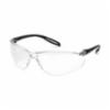 Pyramex Neshoba Black Frame Clr Lens Safety Glasses, 12/bx