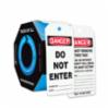 Accuform® Tags-By-The-Roll, Danger Do Not Enter, 100/Roll