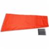 Wind sock, orange PVC over nylon, 18" x 48"