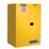 Justrite® Sure-Grip® EX Flammable Safety Cabinet, 90 Gallon, 2 Self-Close Doors, Yellow