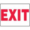 Accuform® Contractor Preferred Signs, "Exit", Contractor Preferred Plastic, 10" X 14"