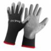 DiVal Economy Grade Polyurethane (PU) Palm Coated Gloves, SM