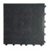 ERGO Advantage Closed Smooth Top Tile, Black, 18" x 18"