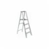 Louisville® AP1000 Type 1A Slim Platform Step Ladder, Aluminum, 300 lb Load, 4'