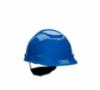 3M H-700 Series 4pt Ratch Hard Hat, Blue, 20/cs, w/ UVicator