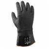 Neoprene Coated Rough Grip Insulated Gloves w/ 12" Gauntlet, Black