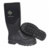 MUCK Chore Waterproof Steel Toe Work Boot w/<br />
Metatarsal Guard, 16" Height, Black, size 5