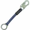 Web D-Ring Extender, Single Leg w/ Snap Hook, 16"