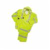 West Chester® Class 3 Hi-Viz 3 Piece Rainsuit w/ Reflective Stripes, Lime Green, 6XL