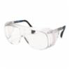 Ultra-Spec® 2001 OTG Safety Glasses - Scratch Resistant, Transparent Lens, Transparent Frame/Temple Color, Polycarbonate, Universal Size
