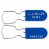 Plastic Wire Padlock Security Seal ,Blue