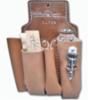 Estex Lineman Leather Tool Pouch with 4 Pockets